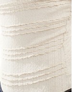 ruffle texture high neck bodysuit in beige