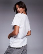 dream girl' slogan t-shirt in white